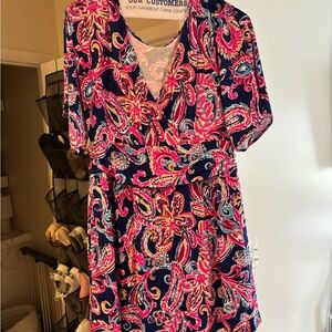 Brand New (tags removed) Vibrant Paisley Lilly Pulitzer Romper Dress